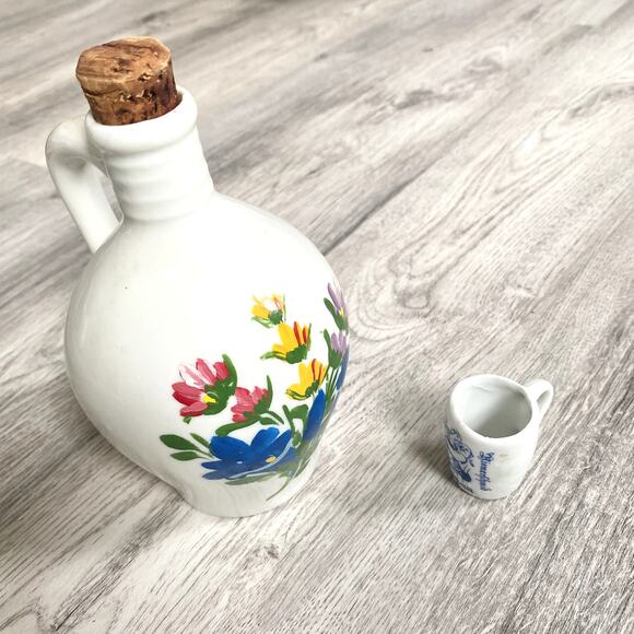 Rare Vintage Kayser Porcelain Empty Liquor Bottle - Picture 1 of 10